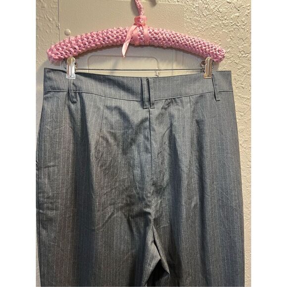 Wild Fable Grey Striped Dress Pants Woman’s Size 16 - Picture 9 of 9